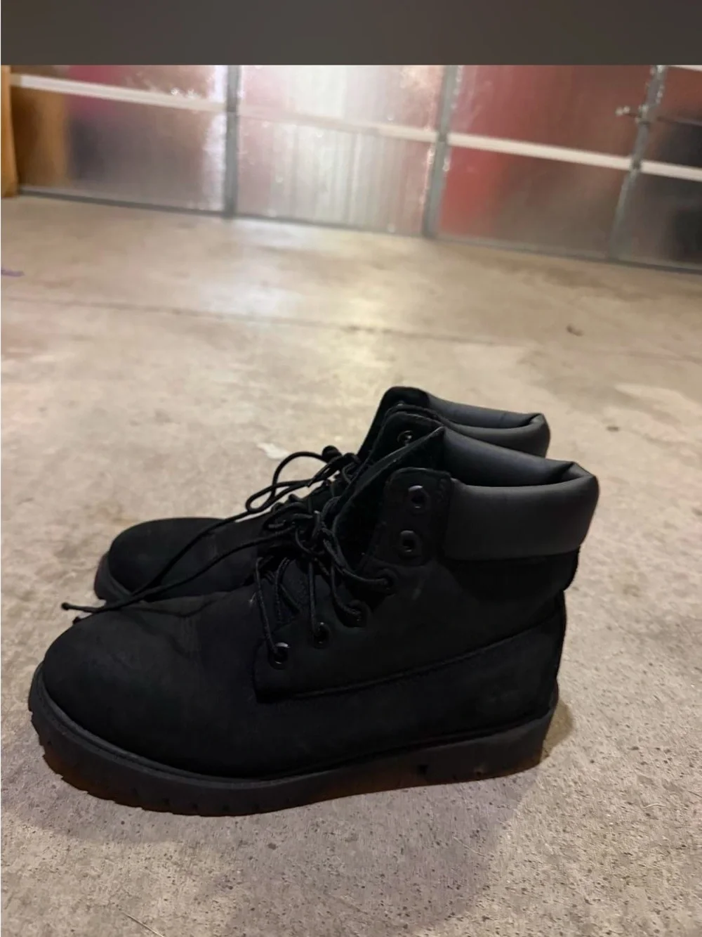 Timberland Black Men's Lace-Up Ankle Boots